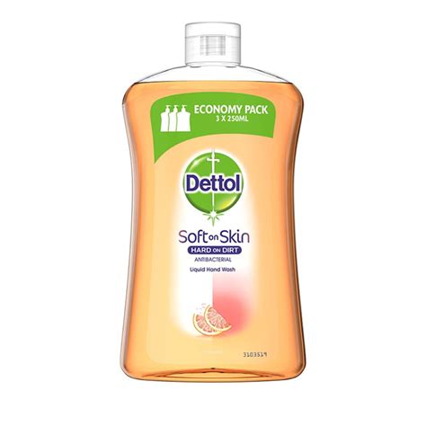 Dettol Liquid Soap Grapefruit Refill 750 Ml Wecare Pharmacy