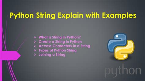 Python String Explain with Examples - Spark By {Examples}