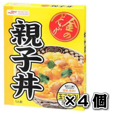 金のどんぶり 親子丼 4個セットマルハ ニチロ 金のどんぶり どんぶり レトルト Fba Kinndon1 004sapla Yahoo