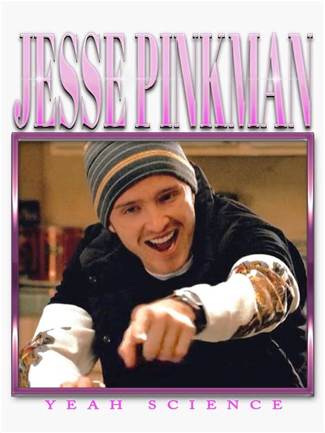 Jesse Pinkman Sticker For Sale By Erikadzim Redbubble