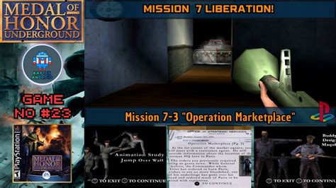 Medal Of Honor Underground Ps Mission Operation Marketplace Hd