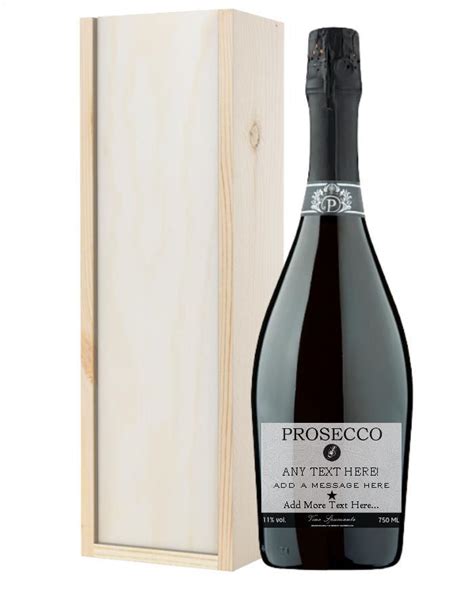 Personalised Prosecco Gift - Next Day Delivery UK