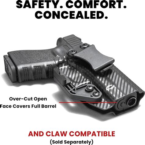 Concealment Express Iwb Kydex Holster Claw Compatible Appendix