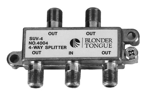 Blonder Tongue Suv 4 Indoor 1000 Mhz Rf Splitter 4 Way