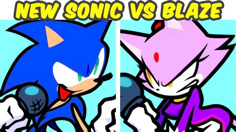 Friday Night Funkin Vs Sonic Vs Blaze Fnf Rappets Vs Sonic Rush Fnf