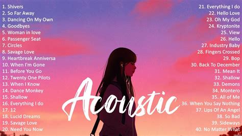 Top Acoustic Soft Songs Cover With Lyrics Hot Trending Acoustic