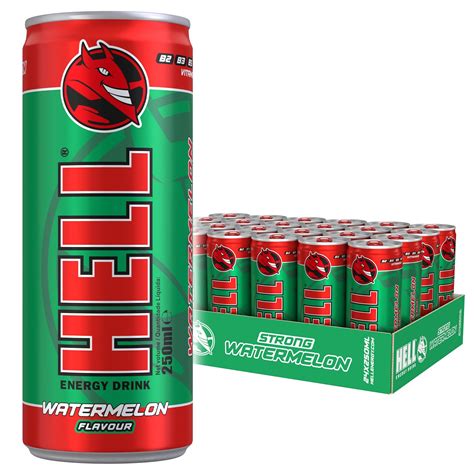 Hell Energy Drink Watermelon 24 X 250ml