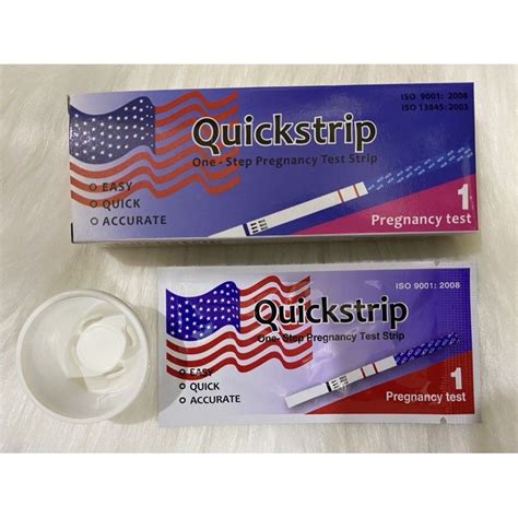 Que thử thai Quickstrip đỏ hộp 1 cái