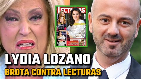 Lydia Lozano Brota Contra Luis Pliego Y Por La Portada De Lecturas