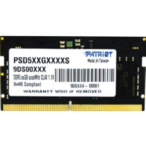 Megekko Nl Patriot Memory Signature PSD516G480081S Geheugenmodule 16 GB