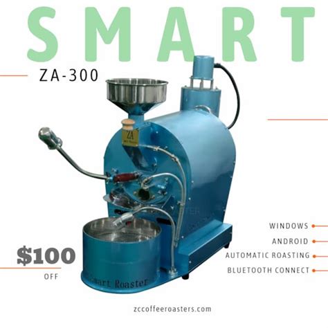 ZA G Hot Air Roaster Home Lab Sample Roaster Mini Smart Coffee Roaster ZC COFFEE ROASTERS