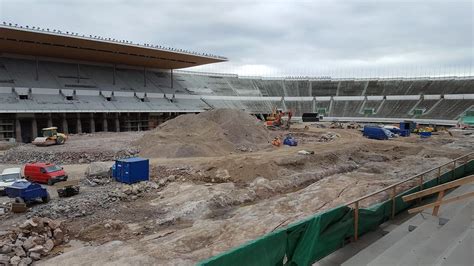 Tältä näyttää myllätty olympiastadion Suomen suurin korjausurakka