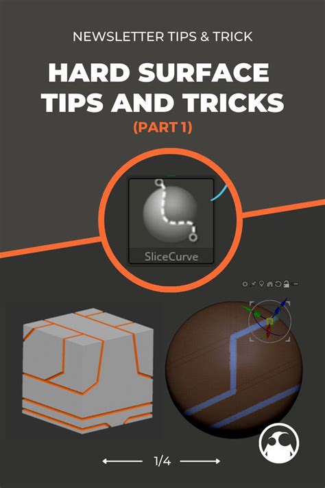 Hard Surface Tips And Tricks Part In Zbrush Zbrush Tutorial