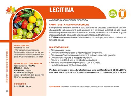 LECITINA KG 1 Cittadino Agricoltura