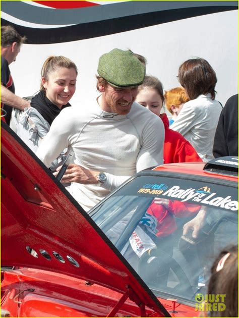 Michael Fassbender Wears Skintight Top While Racing Cars Photo 4289485 Michael Fassbender