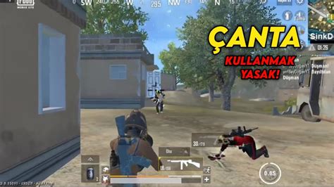 ÇANTA KULLANMADAN MAÇ KAZANMAK PUBG MOBİLE Lite YouTube