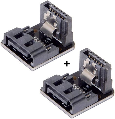 Amazon Xiwai SATA 7Pin Female To 7pin Male 90 Degree Angled