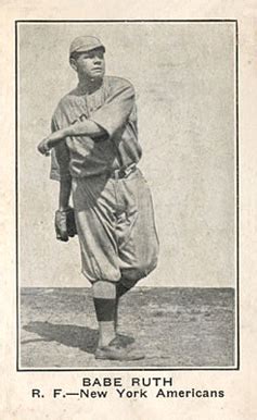 Standard Biscuit Babe Ruth Baseball VCP Price Guide
