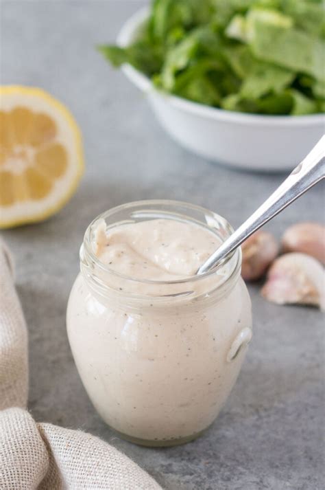 Homemade Caesar Dressing Delicious Meets Healthy