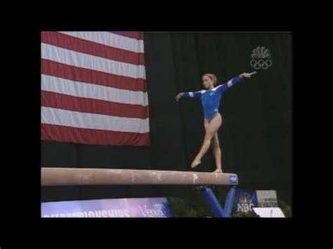 Carly Patterson Balance Beam U S Gymnastics Championships