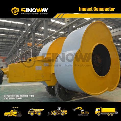 3 Sided Impact Roller Compaction Machine Sinoway Impact Trilateral