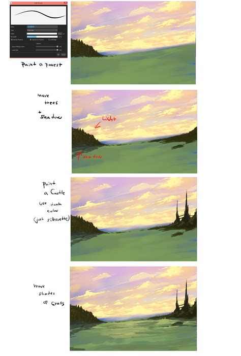 Ryky's Scenery Tutorial | MediBang Paint - the free digital painting ...