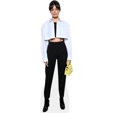 Emma Mackey Crop Top Pappaufsteller Celebrity Cutouts