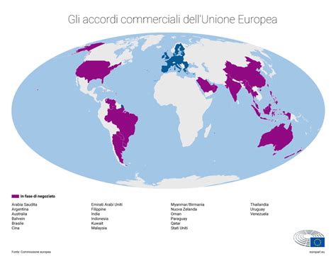 Accordi Commerciali Cosa Sta Facendo L Ue Attualit Parlamento Europeo