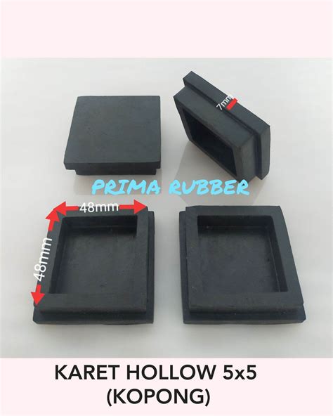 Pcs Karet Hollow X Kopong Karet Meja Rak Kursi Besi Hollow Lazada