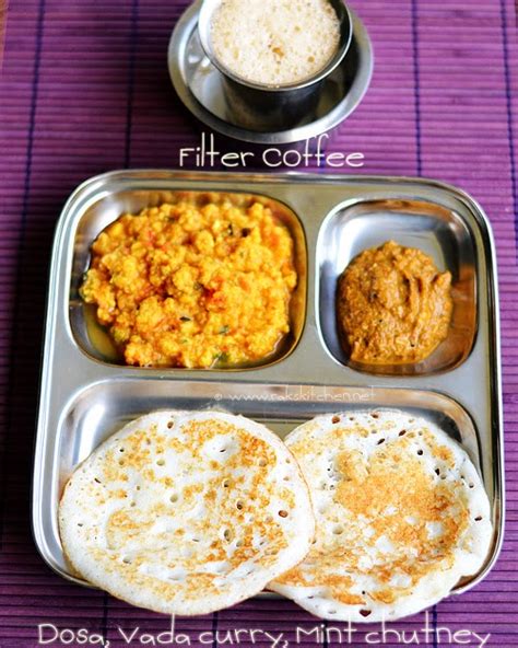 South Indian Breakfast Combo Menu 11 Raks Kitchen