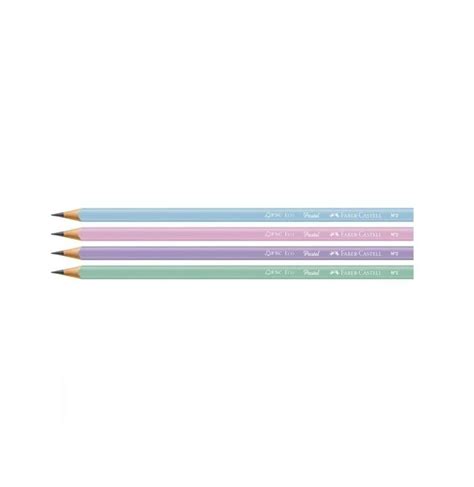 Ecol Pis Grafite Max Pastel Sortidos Faber Castell Papelaria