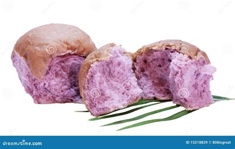 Two Taro Rolls Stock Image Image Of Crust Different 15218839