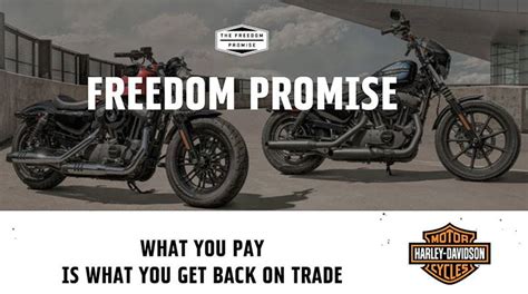 Harley Davidson Freedom Promise Program Promotion At Manns Harley