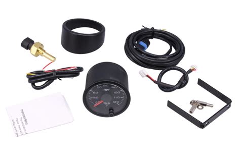 Raceworks Mm Electronic Oil Temperature Gauge Kit Degc T I