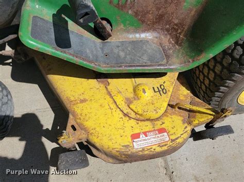 John Deere 212 Lawn Mower In Allison Ia Item Ld9011 For Sale