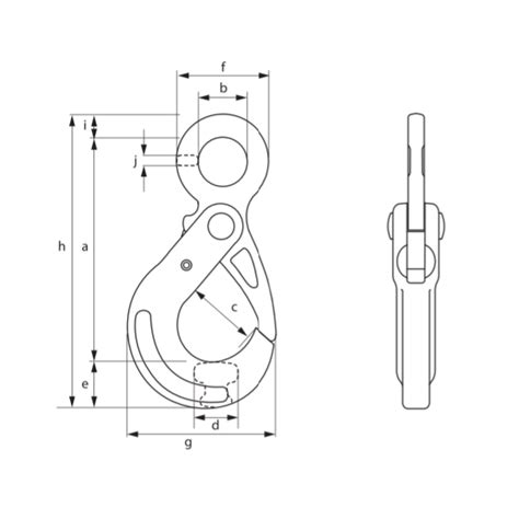 Crochet Verrouillage Oeil Et Verrou Affleurant Levage Manutention
