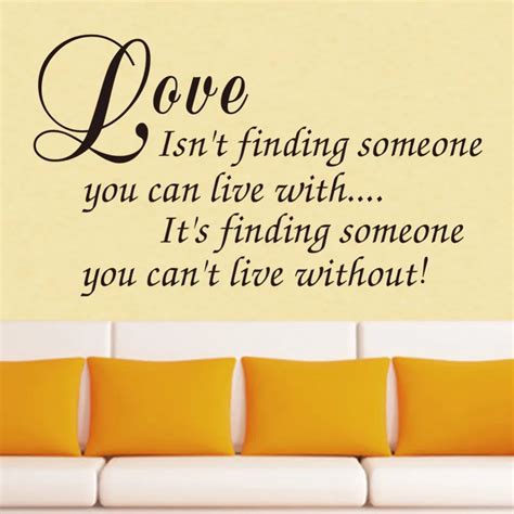 Wall Stickers Love Quotes Vinyl Letters Decal Vinyl Wall Quotes Living Removable Art Mural