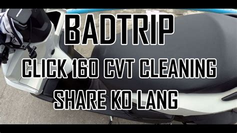 Click Cvt Cleaning Dapat Youtube