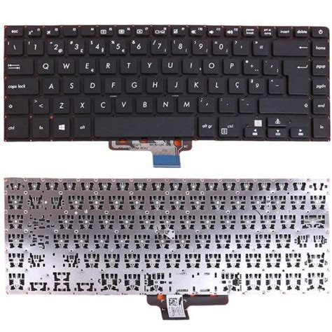 1BiTLab Teclado Asus VivoBook 15 X510UA X510UQ F510UA Sem Moldura PT