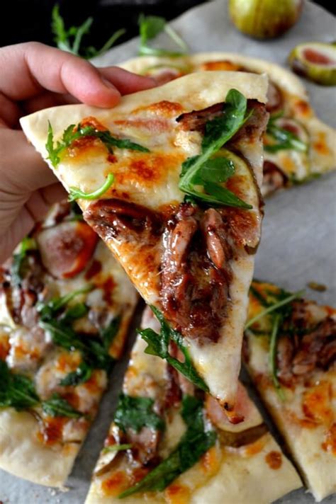 Duck Pizza With Hoisin And Scallions Recipe — Dishmaps