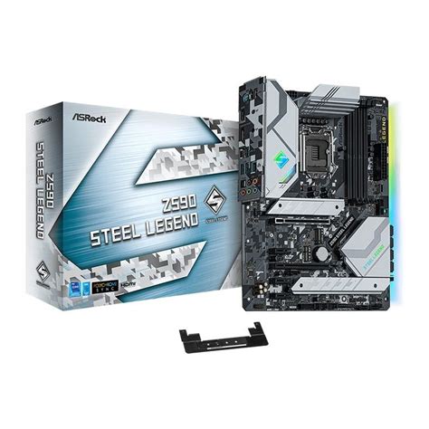 Placa Mae ASRock Z590 Steel Legend DDR4 Socket LGA1200 ATX Chipset