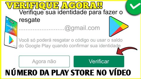 Confirmar Identidade Google Play 2022