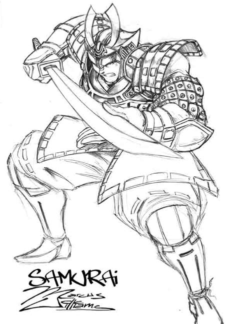 Samurai Armor Drawing at GetDrawings | Free download