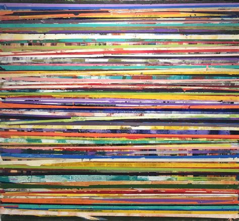 vincent pomilio  horizon lines modern colorful abstract painting