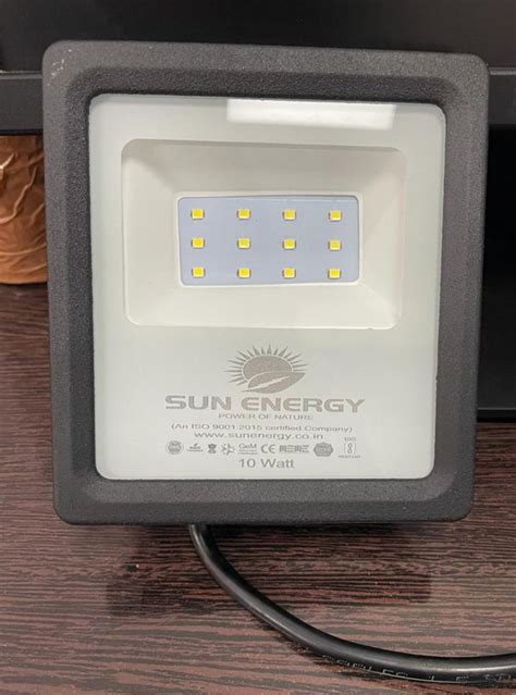 Sun Energy Watt Ac Flood Light Back Chowk For Outdoor Pure White