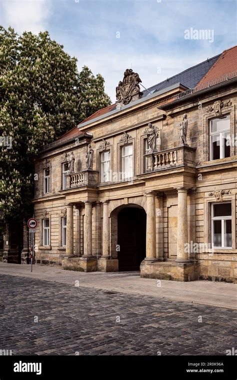 Baroque Building In The Old Town Of Bayreuth Frankonia Bavaria