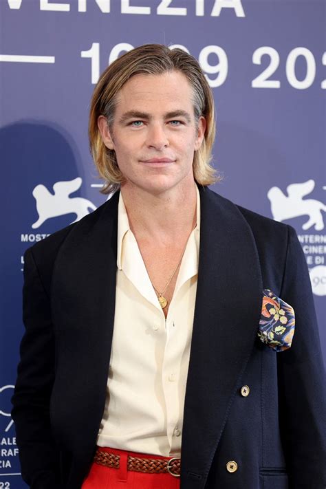 Chris Pine On The 79th Venice Film Festival Red Carpet 9522 Chris