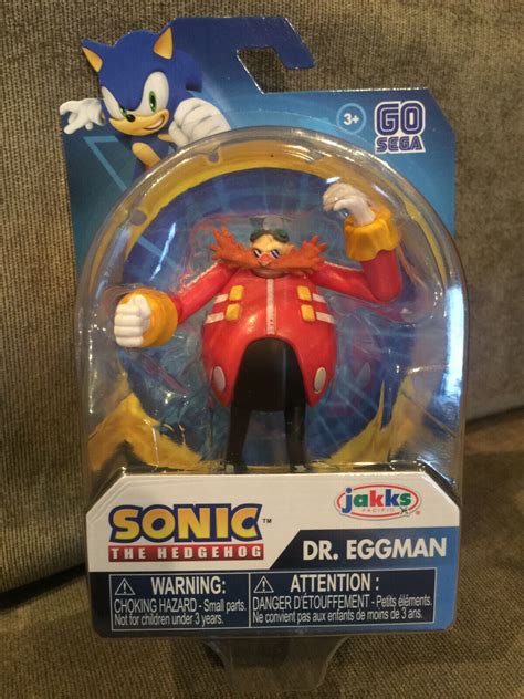 Mavin Jakks Pacific Sonic The Hedgehog Dr Eggman Ivo Robotnik