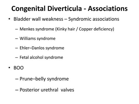 Bladder Diverticulum Ppt