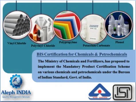 Isi Mark Certifications For Chemicals And Petrochemicals At Rs